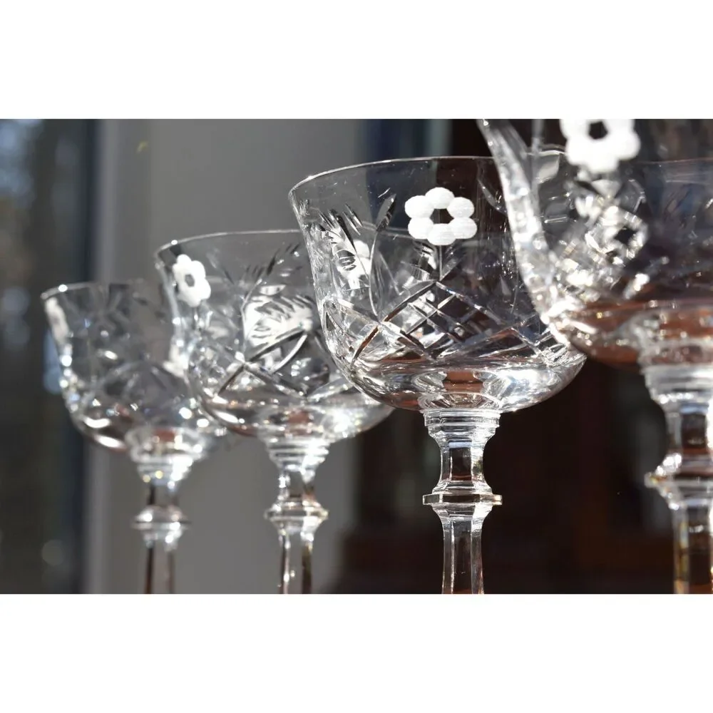 Rock Sharpe Marlene Champagne/Tall Sherbet Glasses – Set of 4 – Discontinued